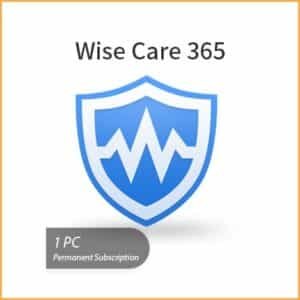Wise Care 365 - 1 PC (Suscripción de por vida)
